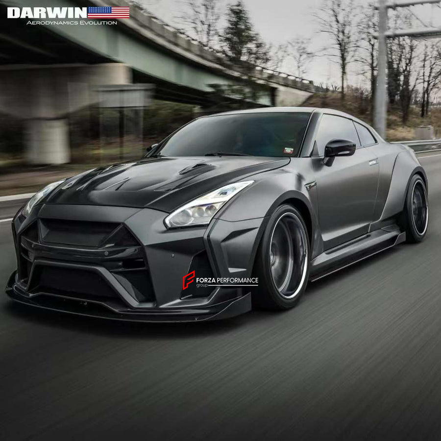 Buy Now CARBON WIDE BODY KIT for NISSAN GT-R R35 2008 - 2020 | AUTHENTIC DARWINPRO BKSSII STYLE and upgrade car parts from SIR Tuning at the Best Price. Headlights, Tail lights, Bodykits, Navigations, Carbon body kit and more - Fast & Free Shipping within Europe, US & Worldwide.