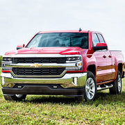 Buy Now Vland Carlamp Full LED Projector Headlights For Chevrolet Silverado 1500 2016-2018 With LED lens dual beam and upgrade car parts from SIR Tuning at the Best Price. Headlights, Tail lights, Bodykits, Navigations, Headlights and more - Fast & Free Shipping within Europe, US & Worldwide.