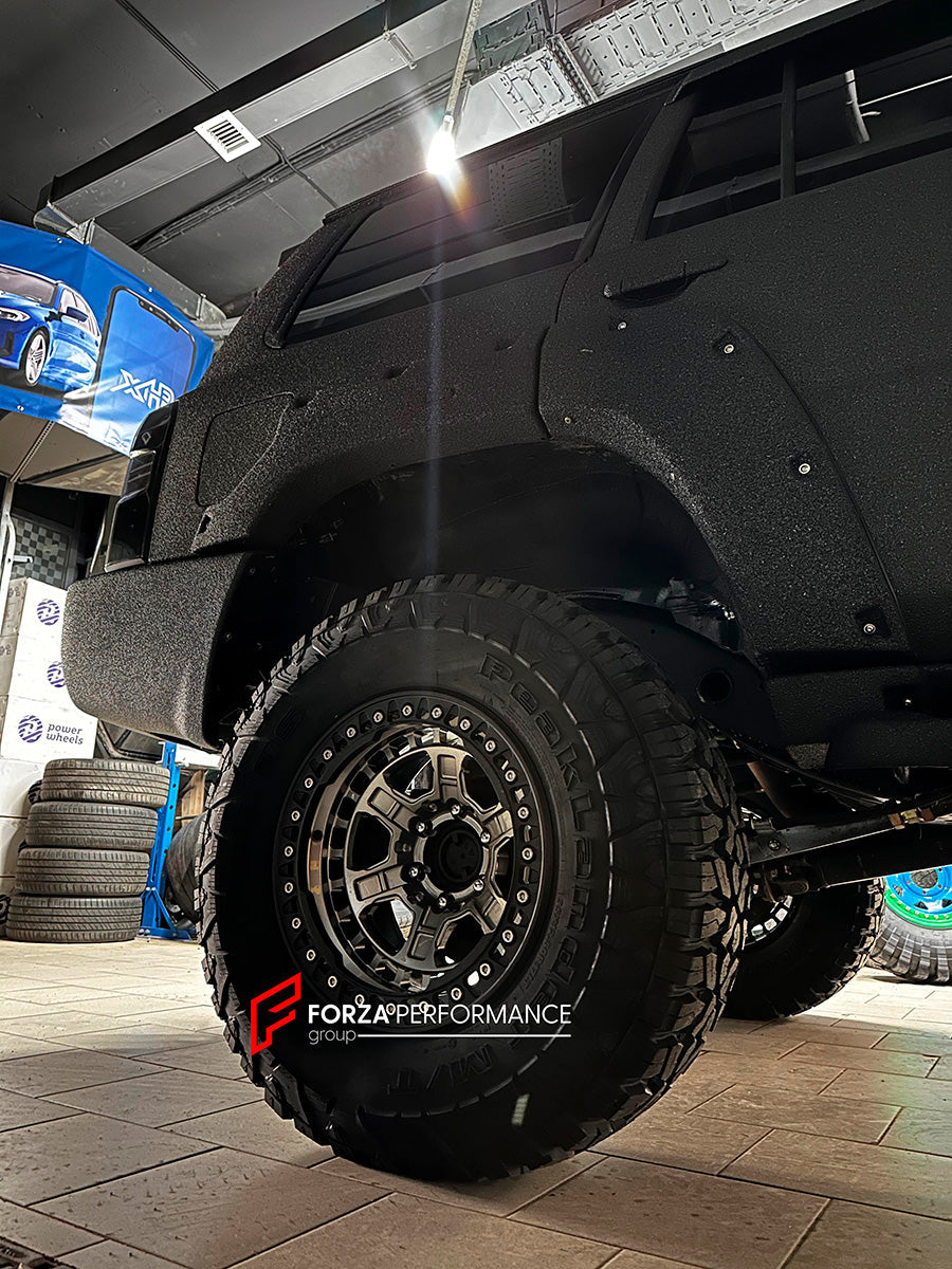 Buy Now 17 INCH BEADLOCK FORGED WHEELS RIMS for NISSAN PATROL Y61 and upgrade car parts from SIR Tuning at the Best Price. Headlights, Tail lights, Bodykits, Navigations, wheels and more - Fast & Free Shipping within Europe, US & Worldwide.