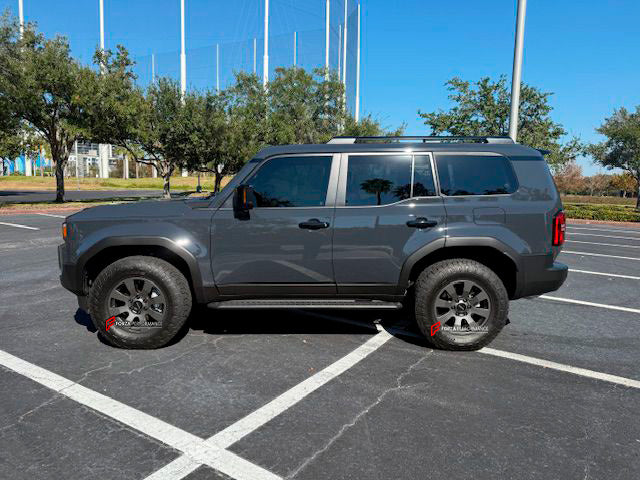 Buy Now 18 INCH FORGED WHEELS RIMS for TOYOTA LAND CRUISER 250 LC250 2025 and upgrade car parts from SIR Tuning at the Best Price. Headlights, Tail lights, Bodykits, Navigations, wheels and more - Fast & Free Shipping within Europe, US & Worldwide.