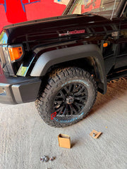 Buy Now 18 INCH FORGED WHEELS RIMS for TOYOTA LAND CRUISER 76 2025 and upgrade car parts from SIR Tuning at the Best Price. Headlights, Tail lights, Bodykits, Navigations, wheels and more - Fast & Free Shipping within Europe, US & Worldwide.