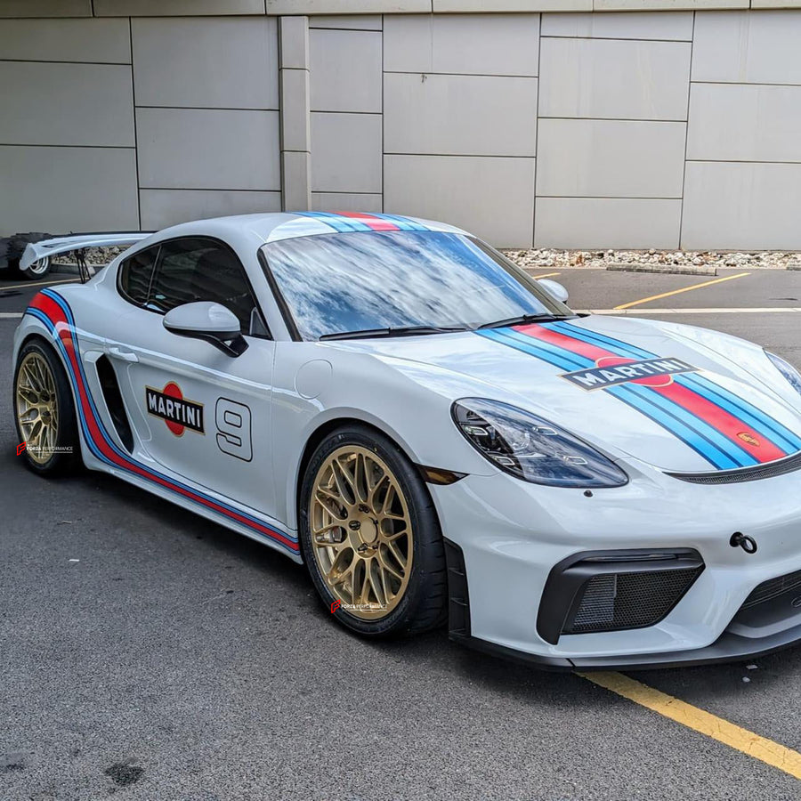 Buy Now 19 INCH FORGED WHEELS RIMS for PORSCHE 718 CAYMAN GT4RS 2022 and upgrade car parts from SIR Tuning at the Best Price. Headlights, Tail lights, Bodykits, Navigations, wheels and more - Fast & Free Shipping within Europe, US & Worldwide.