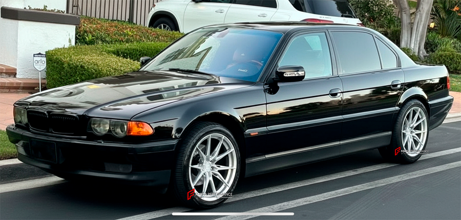 Buy Now 19 INCH FORGED WHEELS RIMS for BMW 7 SERIES 740i E38 2000 and upgrade car parts from SIR Tuning at the Best Price. Headlights, Tail lights, Bodykits, Navigations, wheels and more - Fast & Free Shipping within Europe, US & Worldwide.