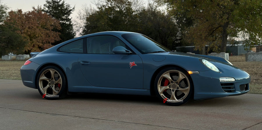 Buy Now 19 INCH FORGED WHEELS RIMS for PORSCHE 911 997 CARRERA S 2009 and upgrade car parts from SIR Tuning at the Best Price. Headlights, Tail lights, Bodykits, Navigations, wheels and more - Fast & Free Shipping within Europe, US & Worldwide.