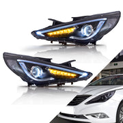 Buy Now Vland Carlamp Dual Beam Headlights For Hyundai 2011-2014 Sonata Sequential Demon Eye (Bulbs Not Included) and upgrade car parts from SIR Tuning at the Best Price. Headlights, Tail lights, Bodykits, Navigations, Automotive Headlight Assemblies and more - Fast & Free Shipping within Europe, US & Worldwide.