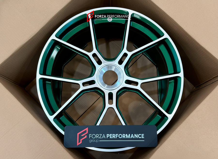 Buy Now 20 21 INCH CENTERLOCK FORGED WHEELS RIMS for PORSCHE 911 992.2 GT3 TOURING OCELOT 2025 and upgrade car parts from SIR Tuning at the Best Price. Headlights, Tail lights, Bodykits, Navigations, wheels and more - Fast & Free Shipping within Europe, US & Worldwide.