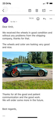Buy Now 20 21 INCH CENTERLOCK FORGED WHEELS RIMS for PORSCHE 991 992.1 GT3 2021 and upgrade car parts from SIR Tuning at the Best Price. Headlights, Tail lights, Bodykits, Navigations, wheels and more - Fast & Free Shipping within Europe, US & Worldwide.