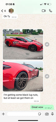Buy Now 20 21 INCH FORGED WHEELS RIMS for CHEVROLET CORVETTE C8 Z06 2025 and upgrade car parts from SIR Tuning at the Best Price. Headlights, Tail lights, Bodykits, Navigations, wheels and more - Fast & Free Shipping within Europe, US & Worldwide.