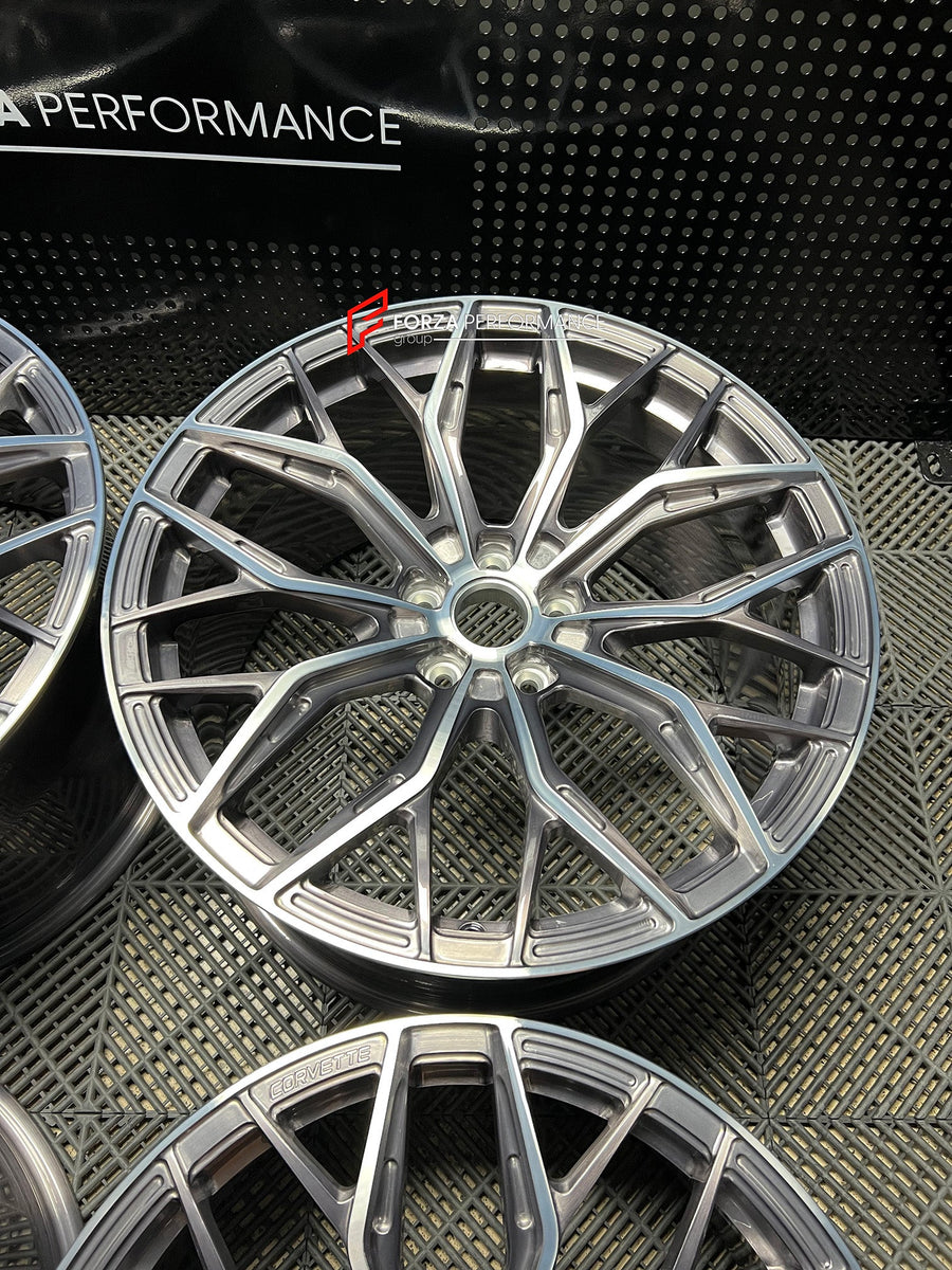 Buy Now 20 21 INCH FORGED WHEELS RIMS for CHEVROLET CORVETTE STINGRAY C8 and upgrade car parts from SIR Tuning at the Best Price. Headlights, Tail lights, Bodykits, Navigations, wheels and more - Fast & Free Shipping within Europe, US & Worldwide.