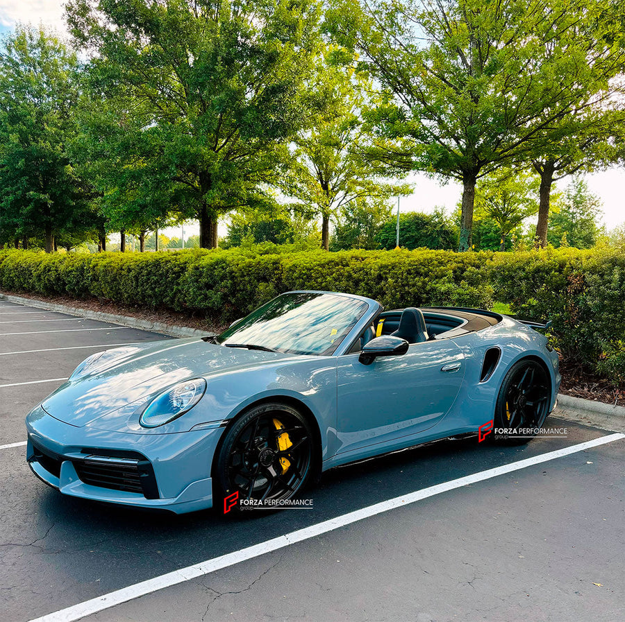 Buy Now 20 21 INCH FORGED WHEELS RIMS for PORSCHE 911 992 TURBO S CABRIOLET 2023 and upgrade car parts from SIR Tuning at the Best Price. Headlights, Tail lights, Bodykits, Navigations, wheels and more - Fast & Free Shipping within Europe, US & Worldwide.