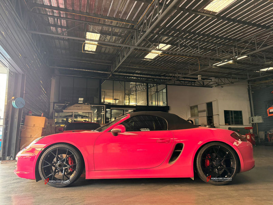 Buy Now 20 INCH FORGED WHEELS RIMS for PORSCHE 718 982 BOXSTER 2016 and upgrade car parts from SIR Tuning at the Best Price. Headlights, Tail lights, Bodykits, Navigations, wheels and more - Fast & Free Shipping within Europe, US & Worldwide.