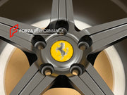 Buy Now 20 INCH FORGED WHEELS RIMS for FERRARI 458 2012 and upgrade car parts from SIR Tuning at the Best Price. Headlights, Tail lights, Bodykits, Navigations, wheels and more - Fast & Free Shipping within Europe, US & Worldwide.