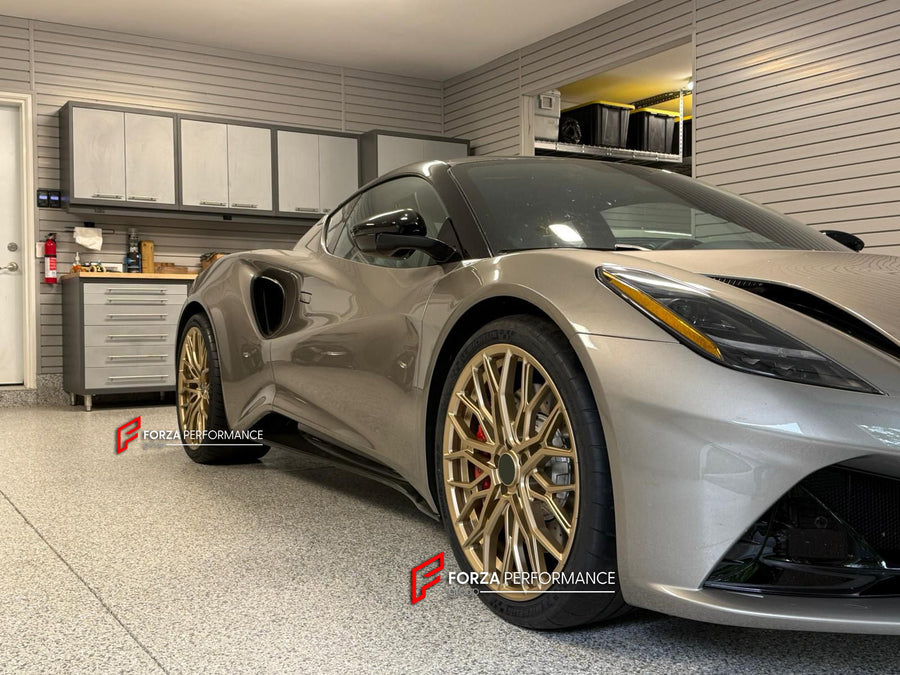 Buy Now 20 INCH FORGED WHEELS RIMS for LOTUS EMIRA 2024 and upgrade car parts from SIR Tuning at the Best Price. Headlights, Tail lights, Bodykits, Navigations, Gallery and more - Fast & Free Shipping within Europe, US & Worldwide.