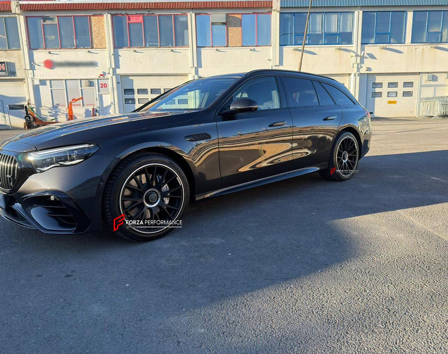Buy Now 20 INCH FORGED WHEELS RIMS for MERCEDES BENZ E CLASS AMG E53 HYBRID T MODELL 5D S214 W214 2025 and upgrade car parts from SIR Tuning at the Best Price. Headlights, Tail lights, Bodykits, Navigations, wheels and more - Fast & Free Shipping within Europe, US & Worldwide.