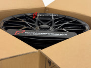 Buy Now 20 INCH FORGED WHEELS RIMS for PORSCHE 718 CAYMAN GT4RS 982 982C 2018 and upgrade car parts from SIR Tuning at the Best Price. Headlights, Tail lights, Bodykits, Navigations, wheels and more - Fast & Free Shipping within Europe, US & Worldwide.