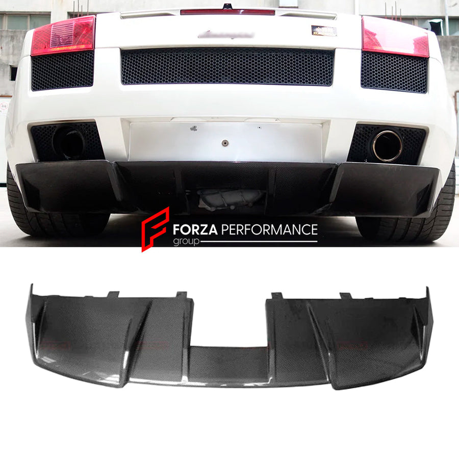 Buy Now AUTHENTIC DARWINPRO CARBON REAR DIFFUSER for LAMBORGHINI GALLARDO 2004 - 2008 and upgrade car parts from SIR Tuning at the Best Price. Headlights, Tail lights, Bodykits, Navigations, body kit and more - Fast & Free Shipping within Europe, US & Worldwide.