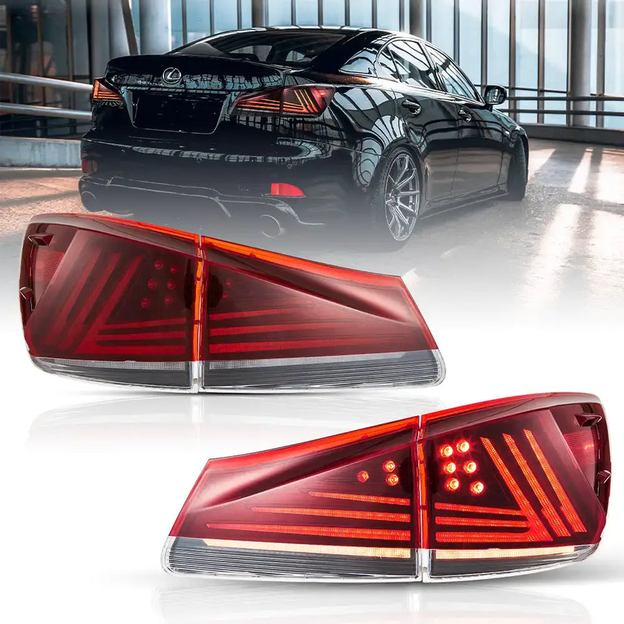 Buy Now 06-13 Lexus IS250 IS350 ISF IS300 220d 200d(XE20) Vland LED Tail Lights Upgraded and upgrade car parts from SIR Tuning at the Best Price. Headlights, Tail lights, Bodykits, Navigations, Tail lights and more - Fast & Free Shipping within Europe, US & Worldwide.