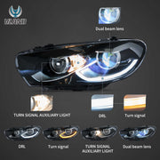 Buy Now 2009-2014 VW Scirocco LED Headlights With Start-up animation and upgrade car parts from SIR Tuning at the Best Price. Headlights, Tail lights, Bodykits, Navigations, Automotive Headlight Assemblies and more - Fast & Free Shipping within Europe, US & Worldwide.