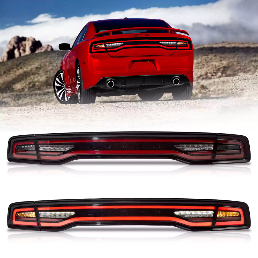 Buy Now 2011-2014 Dodge Charger Tail Lights Vland Full LED W/ Yellow Turn Signal and upgrade car parts from SIR Tuning at the Best Price. Headlights, Tail lights, Bodykits, Navigations, Tail Lights and more - Fast & Free Shipping within Europe, US & Worldwide.