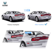Buy Now 2011-2014 Dodge Charger Tail Lights Vland Full LED W/ Yellow Turn Signal and upgrade car parts from SIR Tuning at the Best Price. Headlights, Tail lights, Bodykits, Navigations, Tail Lights and more - Fast & Free Shipping within Europe, US & Worldwide.
