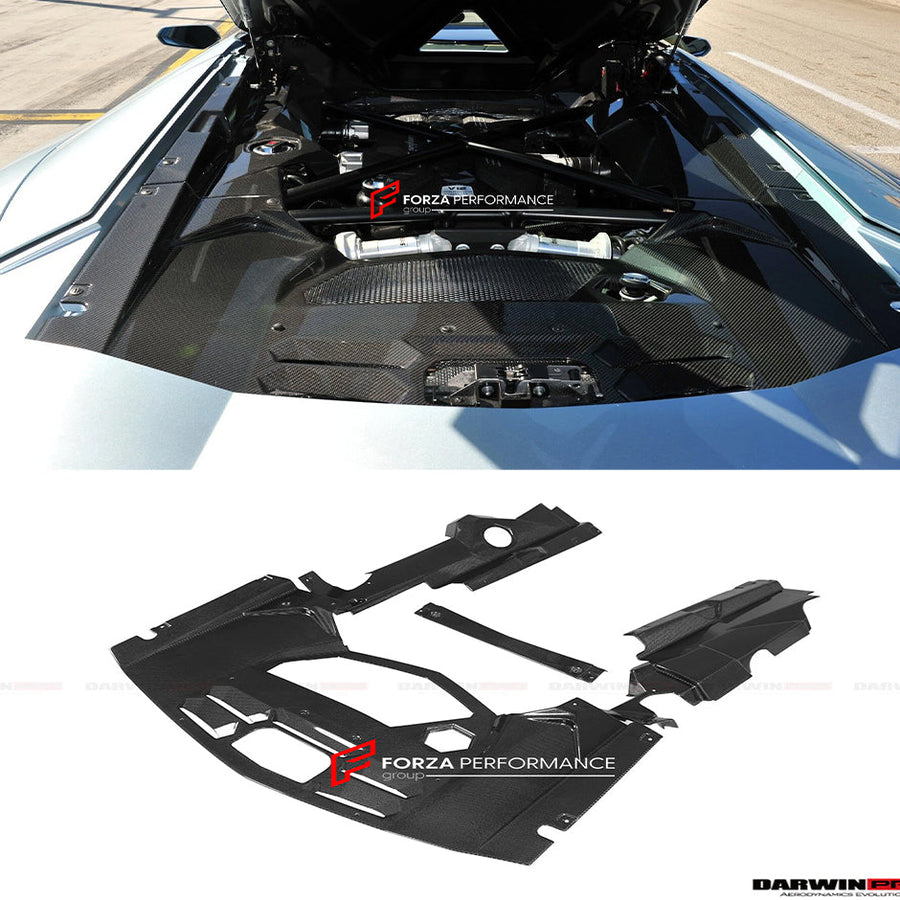 Buy Now AUTHENTIC DARWINPRO CARBON ENGINE BAY PANEL SET for LAMBORGHINI AVENTADOR LP700-4 COUPE 2011 - 2016 and upgrade car parts from SIR Tuning at the Best Price. Headlights, Tail lights, Bodykits, Navigations, body kit and more - Fast & Free Shipping within Europe, US & Worldwide.