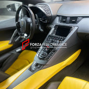 Buy Now CARBON INTERIOR KIT for LAMBORGHINI AVENTADOR LP700 2011 - 2016 and upgrade car parts from SIR Tuning at the Best Price. Headlights, Tail lights, Bodykits, Navigations, body kit and more - Fast & Free Shipping within Europe, US & Worldwide.