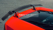 Buy Now CARBON REAR SPOILER WING for LAMBORGHINI HURACAN LP610-4 LP580-2 2014 - 2019 and upgrade car parts from SIR Tuning at the Best Price. Headlights, Tail lights, Bodykits, Navigations, body kit and more - Fast & Free Shipping within Europe, US & Worldwide.