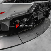 Buy Now CARBON REAR BUMPER with REAR DIFUSER for LAMBORGHINI HURACAN LP610-4 LP580-2 2014 - 2019 and upgrade car parts from SIR Tuning at the Best Price. Headlights, Tail lights, Bodykits, Navigations, body kit and more - Fast & Free Shipping within Europe, US & Worldwide.