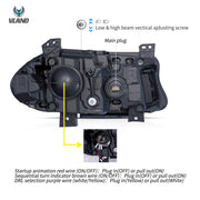 Buy Now 2015-2023 Dodge Charger Vland Bi-LED Projectors Headlights Black and upgrade car parts from SIR Tuning at the Best Price. Headlights, Tail lights, Bodykits, Navigations, Headlights and more - Fast & Free Shipping within Europe, US & Worldwide.