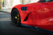 Buy Now DRY CARBON FRONT FENDERS for FERRARI 812 SUPERFAST GTS 2017 - 2024 and upgrade car parts from SIR Tuning at the Best Price. Headlights, Tail lights, Bodykits, Navigations, Carbon body kit and more - Fast & Free Shipping within Europe, US & Worldwide.