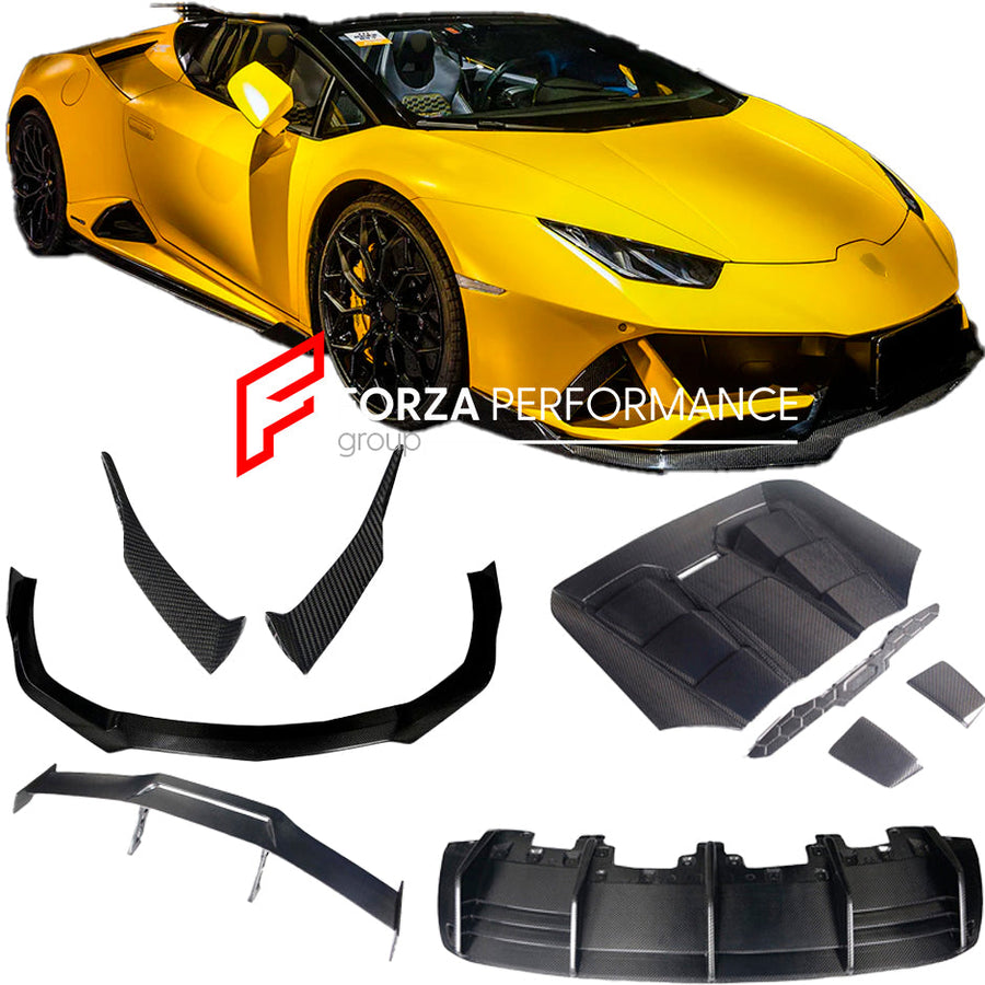 Buy Now AUTHENTIC DARWINPRO CARBON WIDE BODY KIT for LAMBORGHINI HURACAN EVO 2019 - 2023 and upgrade car parts from SIR Tuning at the Best Price. Headlights, Tail lights, Bodykits, Navigations, body kit and more - Fast & Free Shipping within Europe, US & Worldwide.