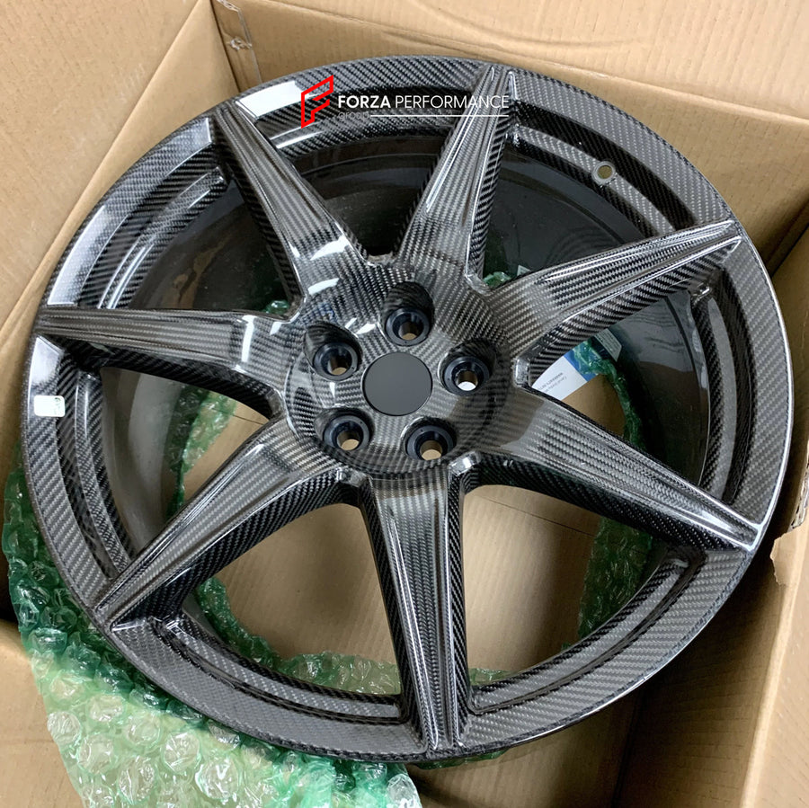 Buy Now CARBON FORGED WHEELS RIMS for FORD MUSTANG SHELBY GT500 and upgrade car parts from SIR Tuning at the Best Price. Headlights, Tail lights, Bodykits, Navigations, wheels and more - Fast & Free Shipping within Europe, US & Worldwide.