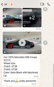 Buy Now 21 INCH FORGED WHEELS RIMS for MERCEDES BENZ S CLASS S65 AMG COUPE C217 2015 and upgrade car parts from SIR Tuning at the Best Price. Headlights, Tail lights, Bodykits, Navigations, wheels and more - Fast & Free Shipping within Europe, US & Worldwide.