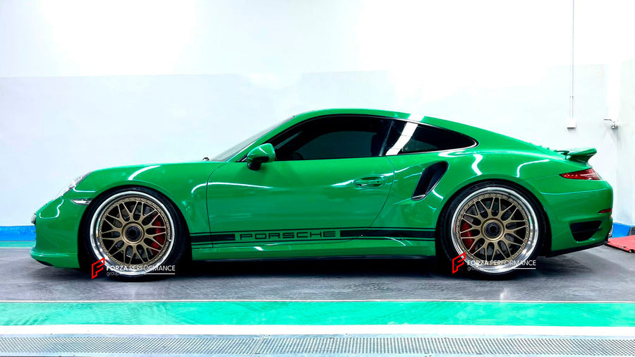 Buy Now 21 INCH FORGED WHEELS RIMS for PORSCHE 911 991.1 TURBO 2014 and upgrade car parts from SIR Tuning at the Best Price. Headlights, Tail lights, Bodykits, Navigations, wheels and more - Fast & Free Shipping within Europe, US & Worldwide.