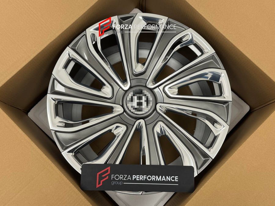 Buy Now 22 INCH FORGED WHEELS RIMS for BENTLEY FLYING SPUR AZURE 2026 and upgrade car parts from SIR Tuning at the Best Price. Headlights, Tail lights, Bodykits, Navigations, wheels and more - Fast & Free Shipping within Europe, US & Worldwide.