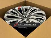 Buy Now 22 INCH FORGED WHEELS RIMS for BENTLEY FLYING SPUR AZURE 2026 and upgrade car parts from SIR Tuning at the Best Price. Headlights, Tail lights, Bodykits, Navigations, wheels and more - Fast & Free Shipping within Europe, US & Worldwide.