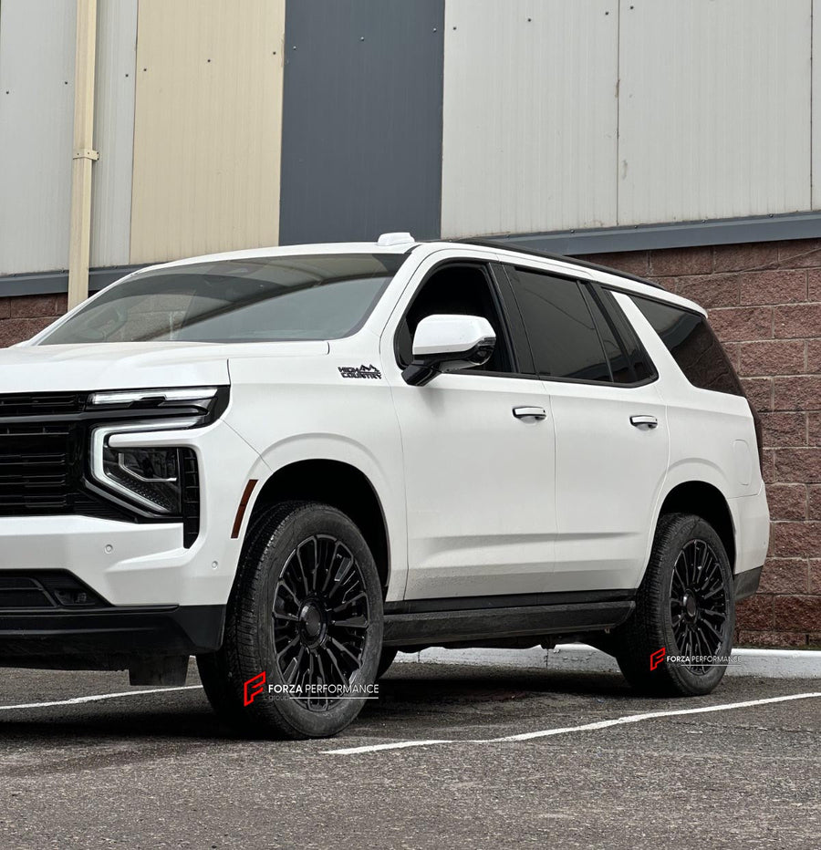 Buy Now 22 INCH FORGED WHEELS RIMS for CHEVROLET TAHOE V GMT1YC 2025 and upgrade car parts from SIR Tuning at the Best Price. Headlights, Tail lights, Bodykits, Navigations, wheels and more - Fast & Free Shipping within Europe, US & Worldwide.
