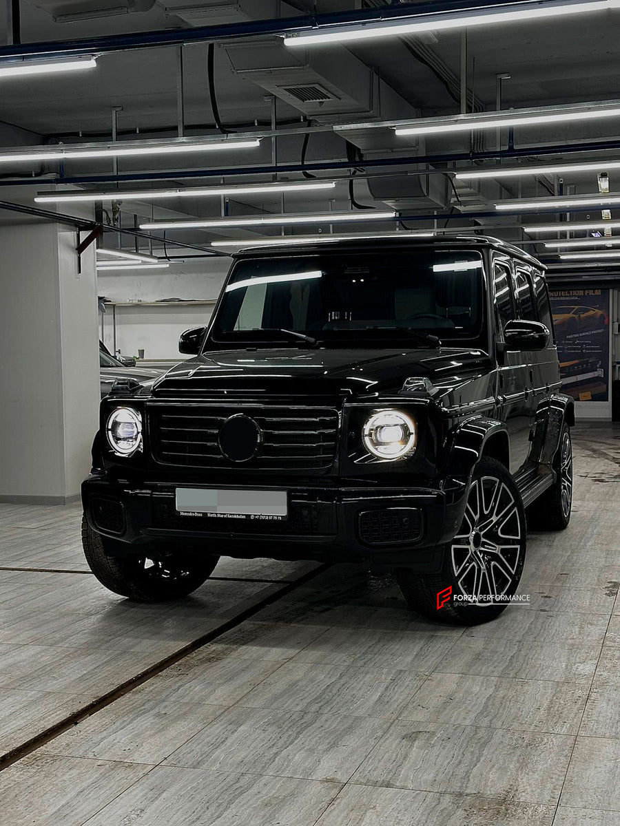 Buy Now 22 INCH FORGED WHEELS RIMS for MERCEDES BENZ G CLASS G500 W465 2025 and upgrade car parts from SIR Tuning at the Best Price. Headlights, Tail lights, Bodykits, Navigations, wheels and more - Fast & Free Shipping within Europe, US & Worldwide.
