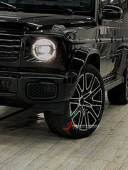 Buy Now 22 INCH FORGED WHEELS RIMS for MERCEDES BENZ G CLASS G500 W465 2025 and upgrade car parts from SIR Tuning at the Best Price. Headlights, Tail lights, Bodykits, Navigations, wheels and more - Fast & Free Shipping within Europe, US & Worldwide.