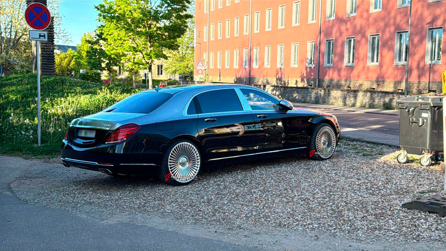 Buy Now 22 INCH FORGED WHEELS RIMS for MERCEDES MAYBACH S500 S CLASS W222 X222 2015 and upgrade car parts from SIR Tuning at the Best Price. Headlights, Tail lights, Bodykits, Navigations, wheels and more - Fast & Free Shipping within Europe, US & Worldwide.