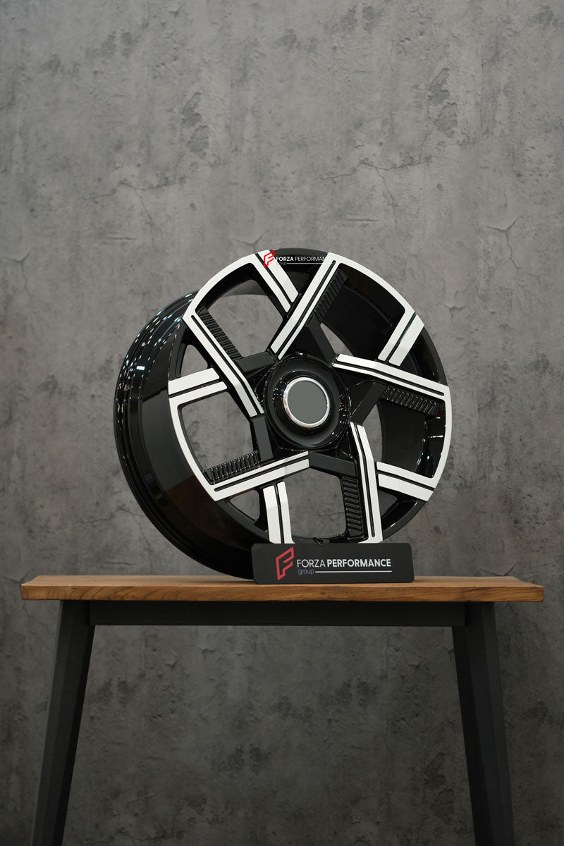 Buy Now 23 INCH FORGED WHEELS RIMS for ROLLS ROYCE CULLINAN SERIES I 2018 - 2025 SERIES II 2025 BLACK BADGE and upgrade car parts from SIR Tuning at the Best Price. Headlights, Tail lights, Bodykits, Navigations, wheels and more - Fast & Free Shipping within Europe, US & Worldwide.