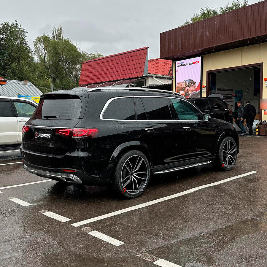 Buy Now 23 INCH FORGED WHEELS RIMS for MERCEDES BENZ GLS X167 2023 and upgrade car parts from SIR Tuning at the Best Price. Headlights, Tail lights, Bodykits, Navigations, wheels and more - Fast & Free Shipping within Europe, US & Worldwide.