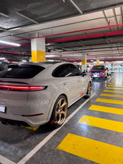 Buy Now 23 INCH FORGED WHEELS RIMS for PORSCHE CAYENNE GTS 9Y FACELIFT 2025 and upgrade car parts from SIR Tuning at the Best Price. Headlights, Tail lights, Bodykits, Navigations, wheels and more - Fast & Free Shipping within Europe, US & Worldwide.