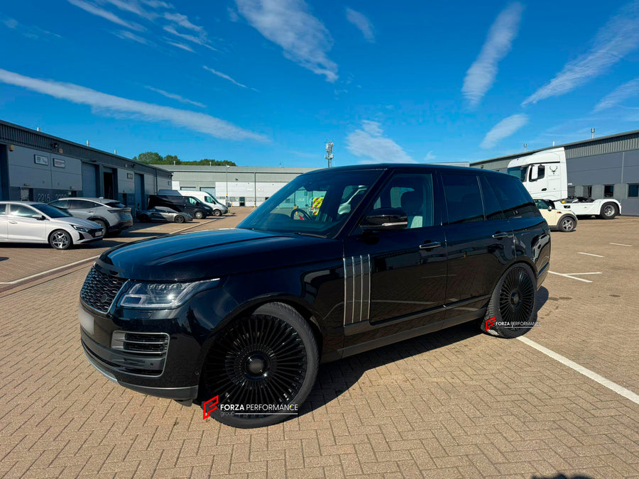 Buy Now 24 INCH FORGED WHEELS RIMS for LAND ROVER RANGE ROVER L405 2021 and upgrade car parts from SIR Tuning at the Best Price. Headlights, Tail lights, Bodykits, Navigations, wheels and more - Fast & Free Shipping within Europe, US & Worldwide.
