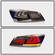 Buy Now VLAND Full LED Sequential Tail Lights For Honda Accord 2013-2015 ABS PMMA GLASS Material and upgrade car parts from SIR Tuning at the Best Price. Headlights, Tail lights, Bodykits, Navigations, Automotive Taillight Assemblies and more - Fast & Free Shipping within Europe, US & Worldwide.