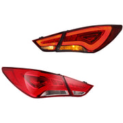 Buy Now Vland Carlamp Full LED Tail Lights For Hyundai Sonata 6th Gen Sedan 2011-2014 ABS, PMMA, GLASS Material and upgrade car parts from SIR Tuning at the Best Price. Headlights, Tail lights, Bodykits, Navigations, Tail lights and more - Fast & Free Shipping within Europe, US & Worldwide.