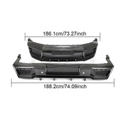 Buy Now DRY CARBON FIBER BODY KIT for MERCEDES BENZ G class W463A W464 G63 AMG 2018+ FRONT BUMPER REAR BUMPER FENDER FLARES and upgrade car parts from SIR Tuning at the Best Price. Headlights, Tail lights, Bodykits, Navigations, Carbon body kit and more - Fast & Free Shipping within Europe, US & Worldwide.
