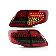 Buy Now Vland Carlamp Tail Lights For Toyota Corolla 2008-2011 ABS, PMMA, GLASS Material(Fit for American Models) and upgrade car parts from SIR Tuning at the Best Price. Headlights, Tail lights, Bodykits, Navigations, Automotive Taillight Assemblies and more - Fast & Free Shipping within Europe, US & Worldwide.
