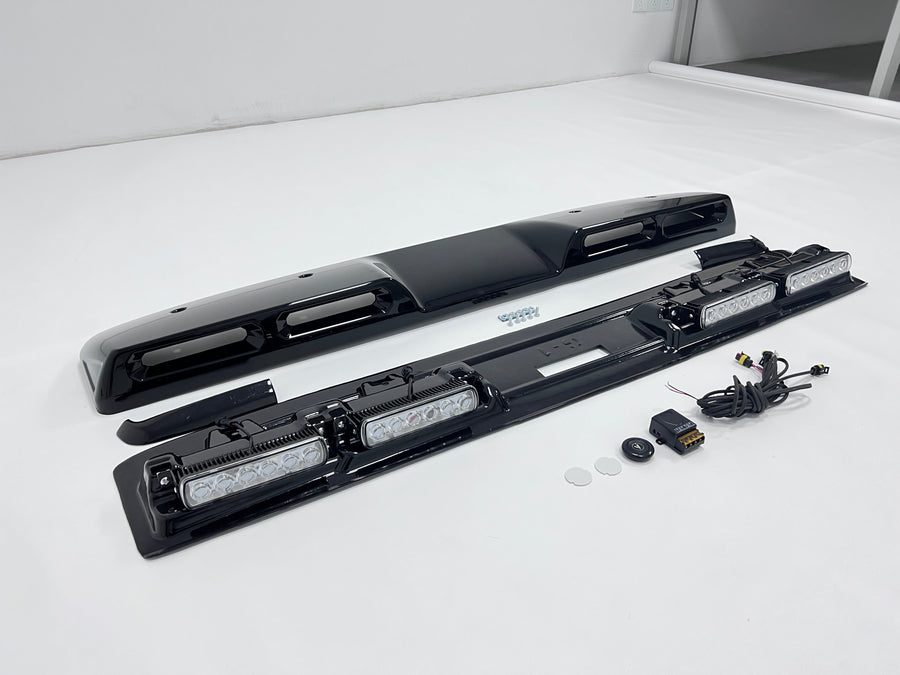 Buy Now Front Spoiler with Light bar to Mercedes-Benz G-class W463A W464 G550 G63 2018+ and upgrade car parts from SIR Tuning at the Best Price. Headlights, Tail lights, Bodykits, Navigations, Carbon body kit and more - Fast & Free Shipping within Europe, US & Worldwide.