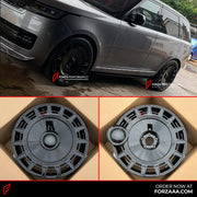 Buy Now 24 INCH FORGED WHEELS for LAND ROVER RANGE ROVER L460 2023 and upgrade car parts from SIR Tuning at the Best Price. Headlights, Tail lights, Bodykits, Navigations, Gallery and more - Fast & Free Shipping within Europe, US & Worldwide.